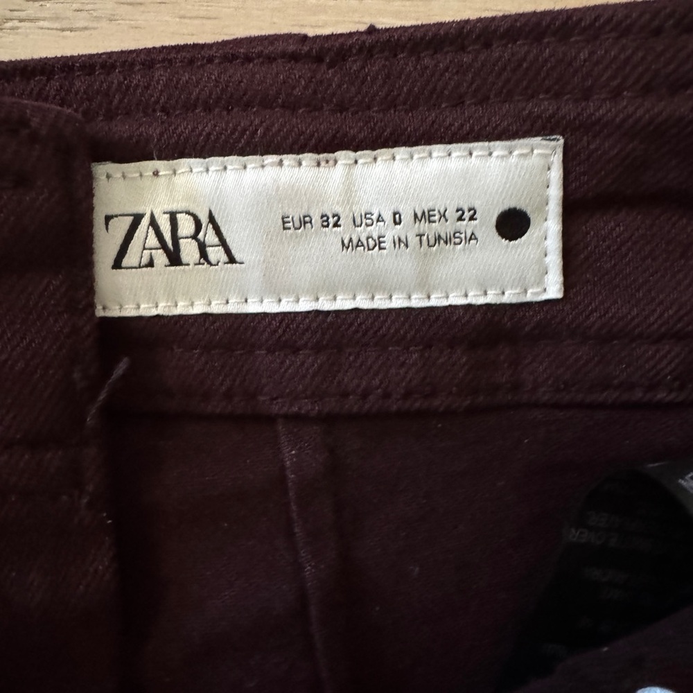Zara Collection High Waist Wide Leg Jeans - Picture 4 of 4